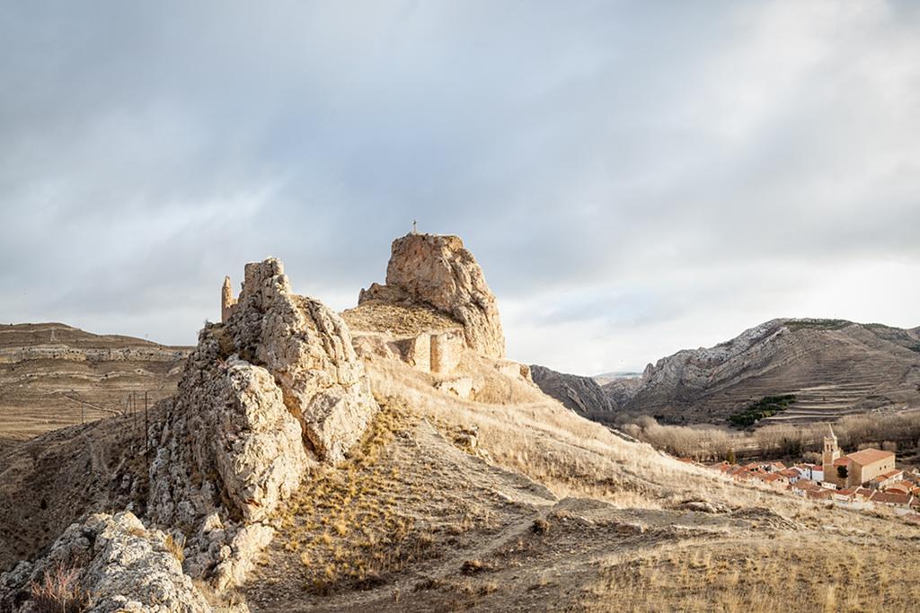 Hotel Rural El Horno De Алиага Экстерьер фото
