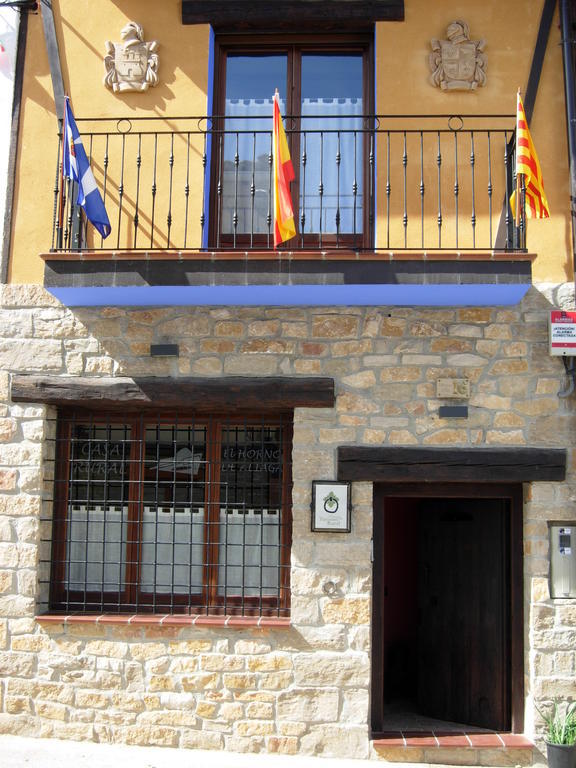 Hotel Rural El Horno De Алиага Экстерьер фото